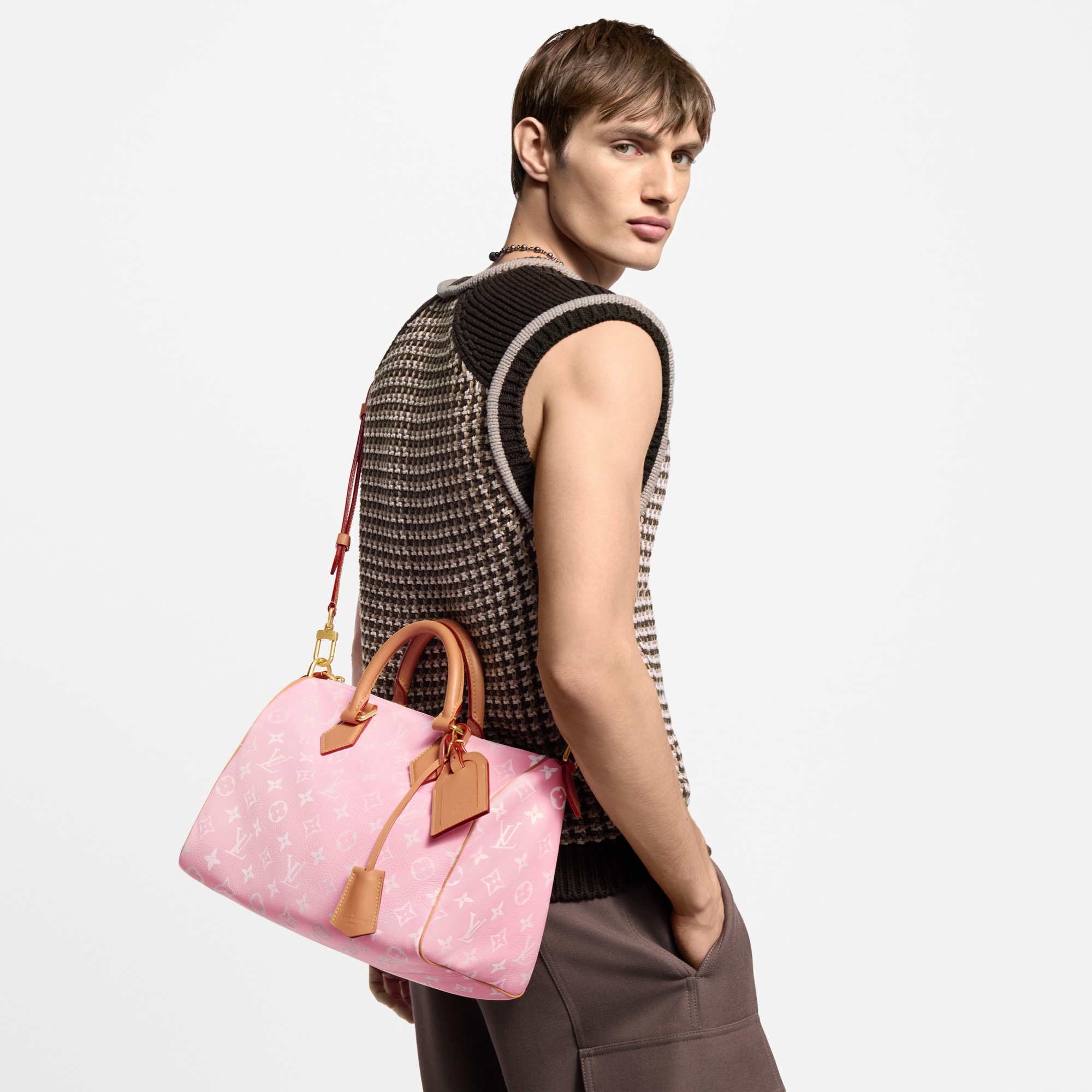Speedy P9 Bandoulière 30 H40 - Leather Goods and Travel | LOUIS